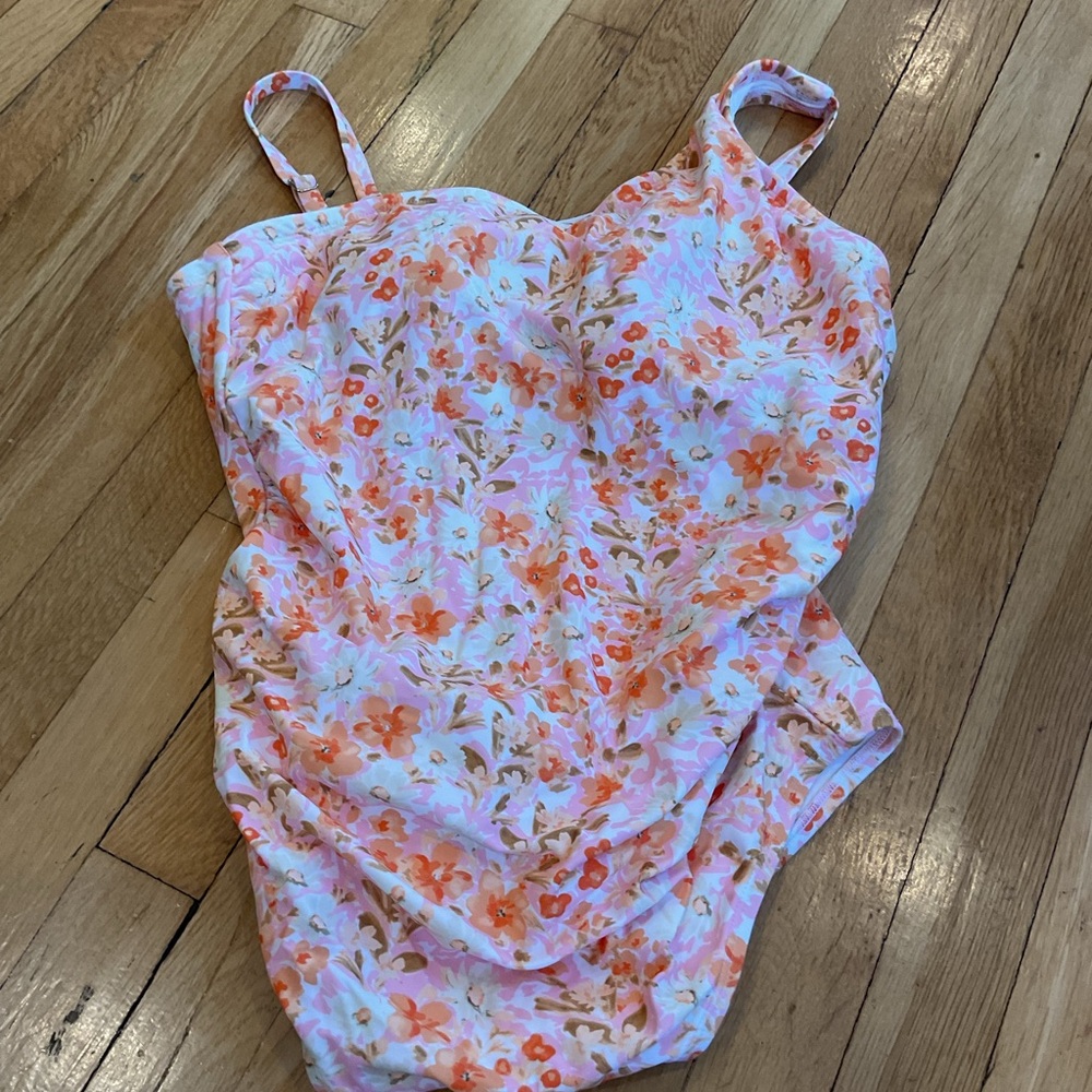 Floral One-Piece Swimsuit